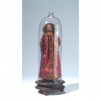 Saint under bell jar