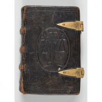 Capuchin prayer book with relics 
